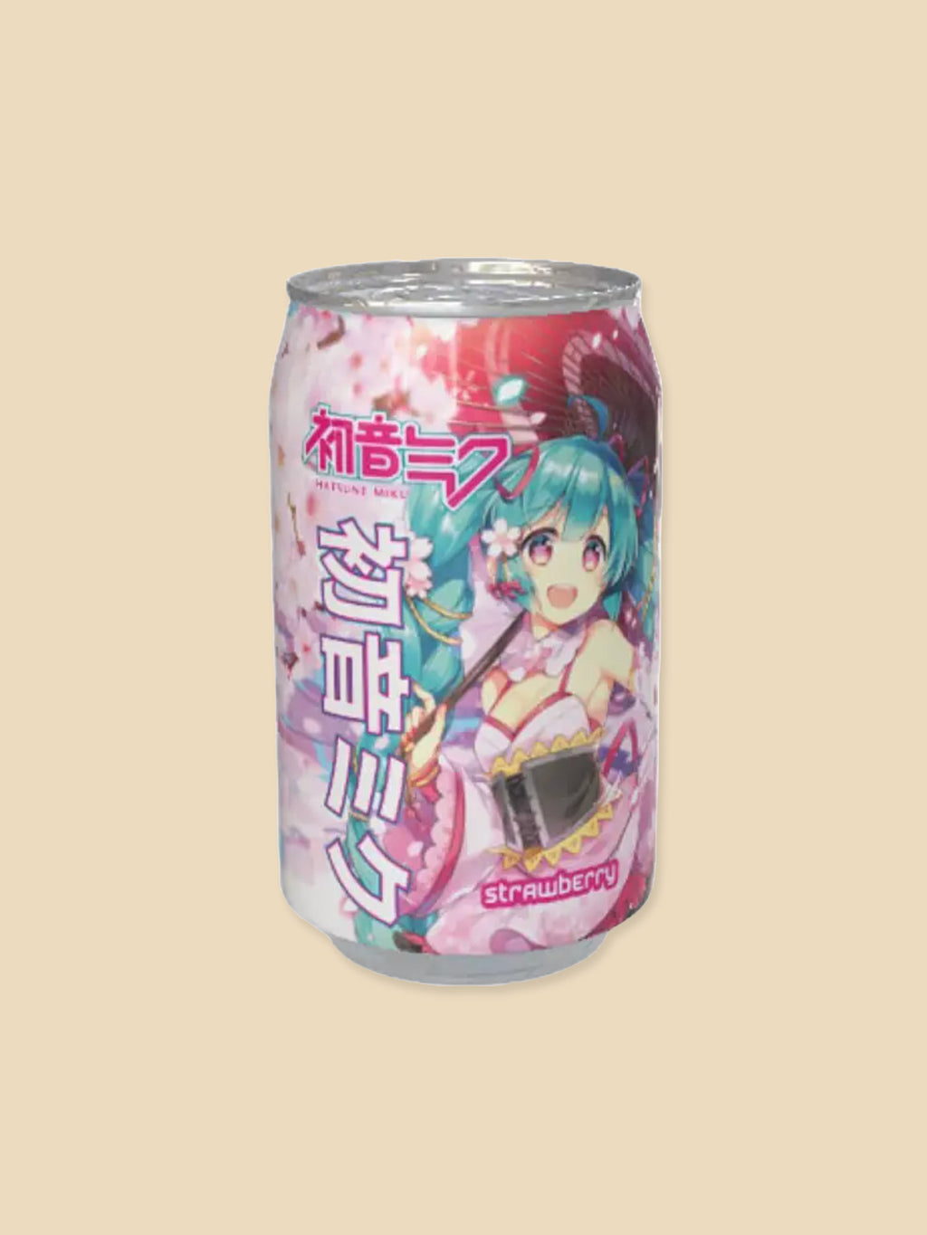 Hatsune Miku Strawberry Flavour Drink - 330ml