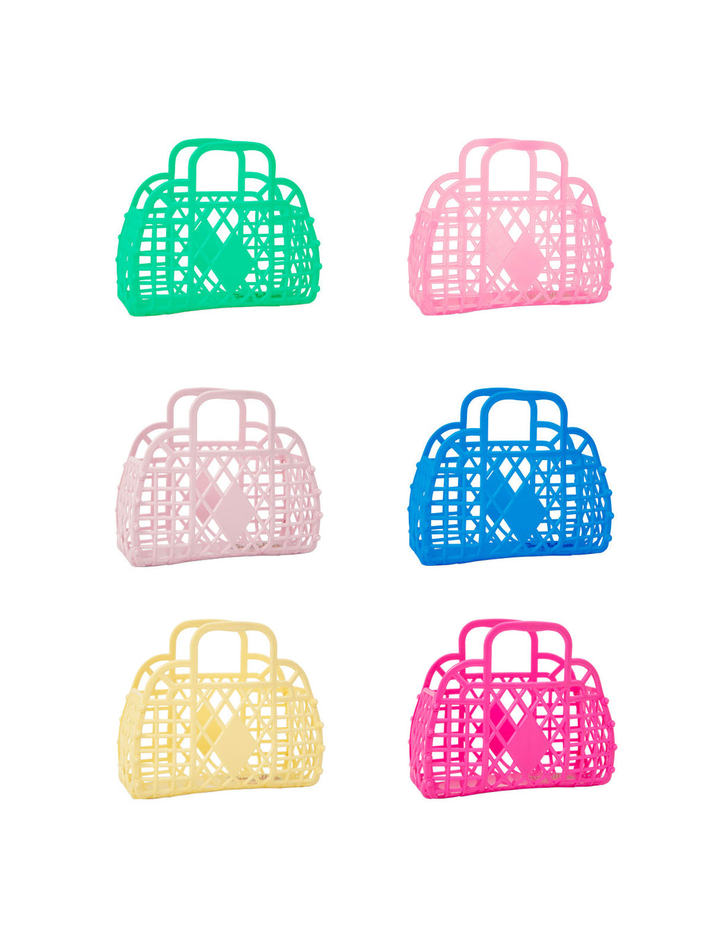 Jellies Retro Basket Jelly Bag - Mini