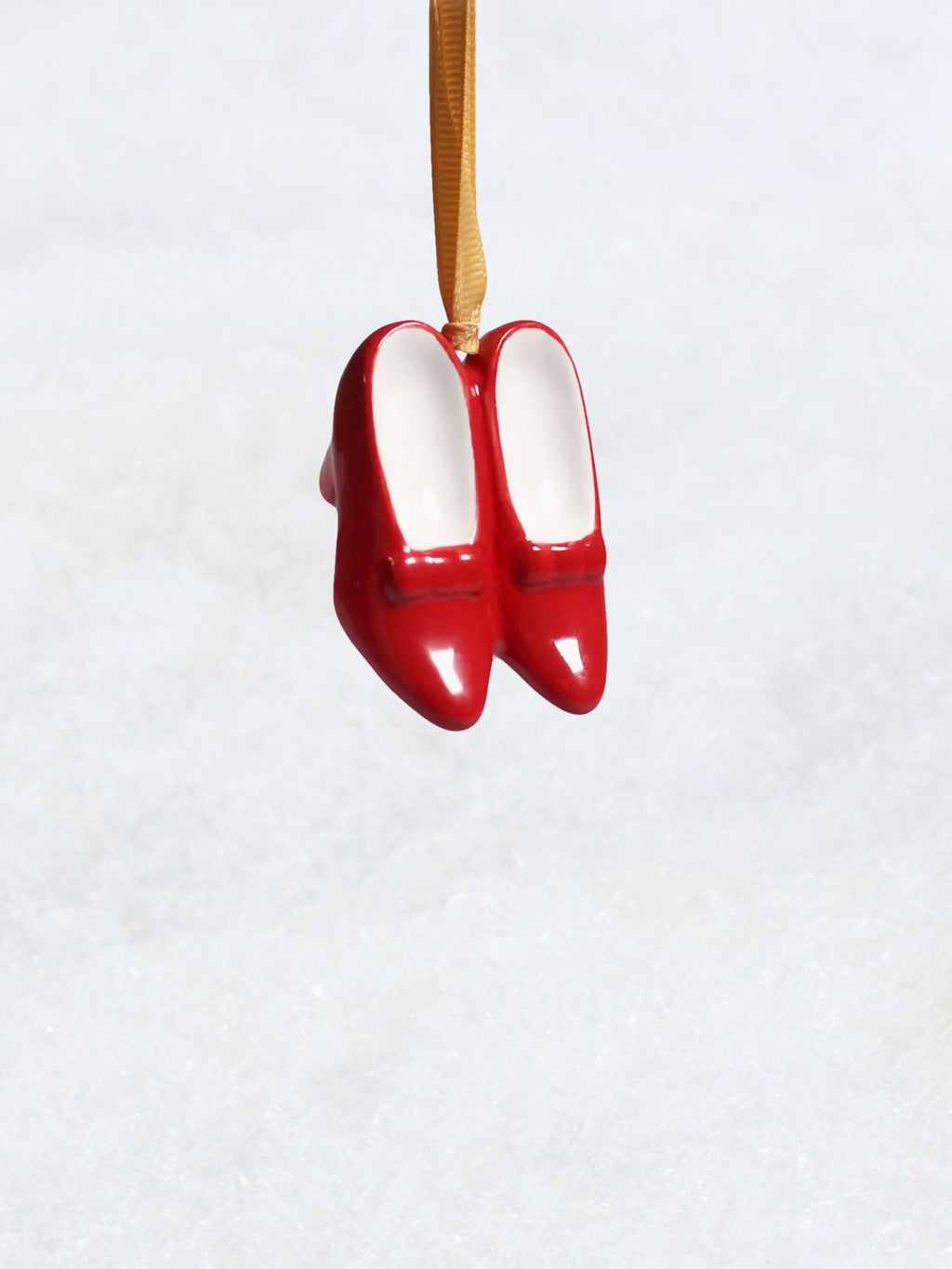 The Wizard of Oz Ceramic Hanging Decoration - Red Ruby Slippers