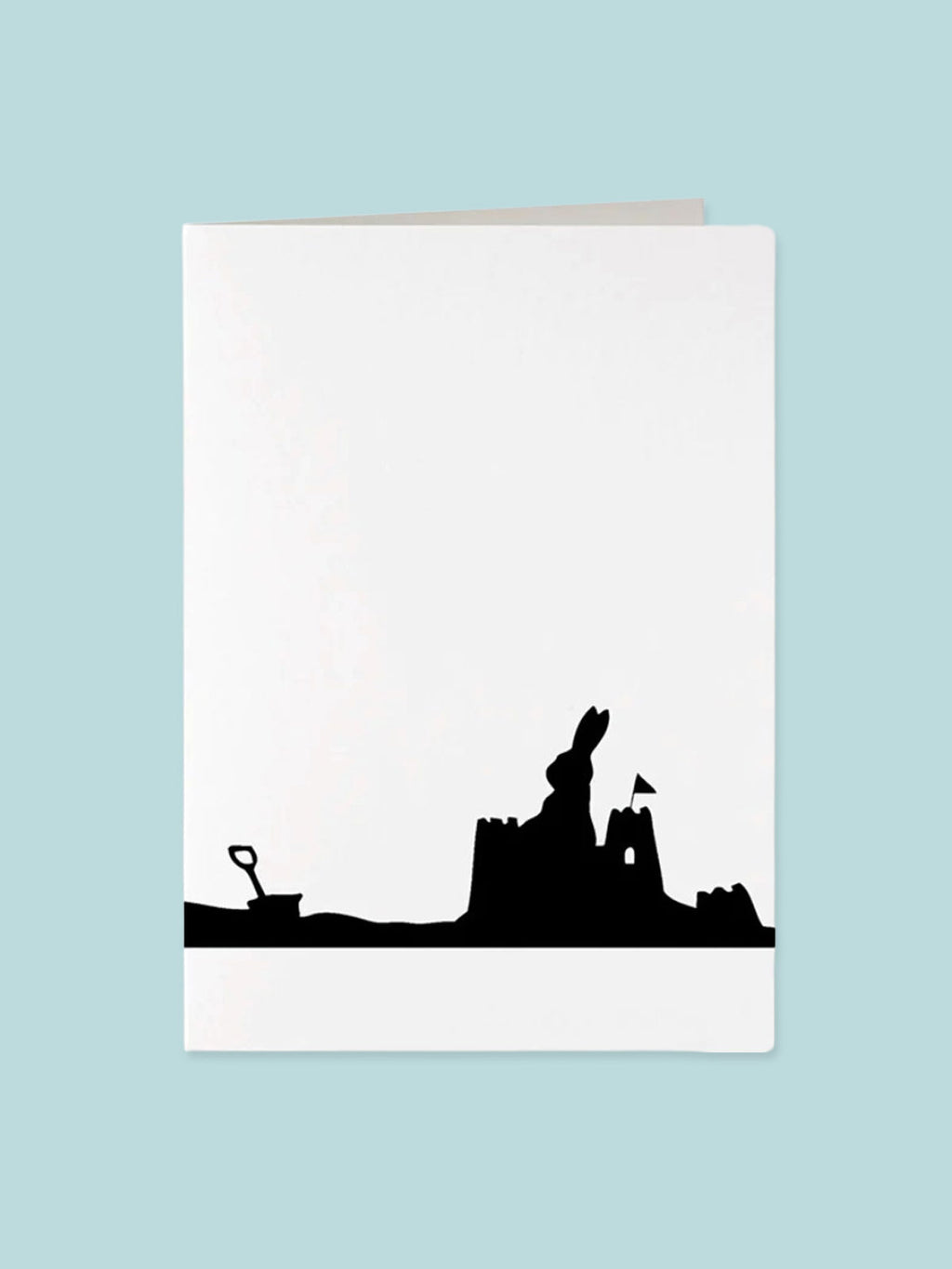 HAM Rabbit Greeting Card - Seaside