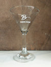 Babycham B Cocktail Glass
