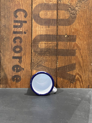 Falcon Enamel Espresso Mug White / Blue