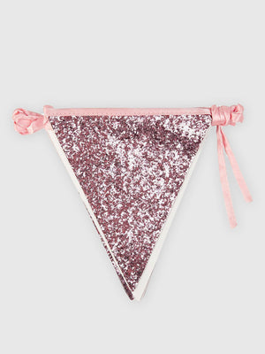 Luxe Pink Glitter Sparkle Bunting