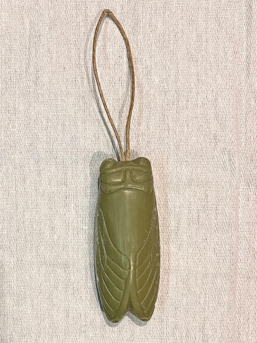 Cicada French Soap on a Rope - Olive