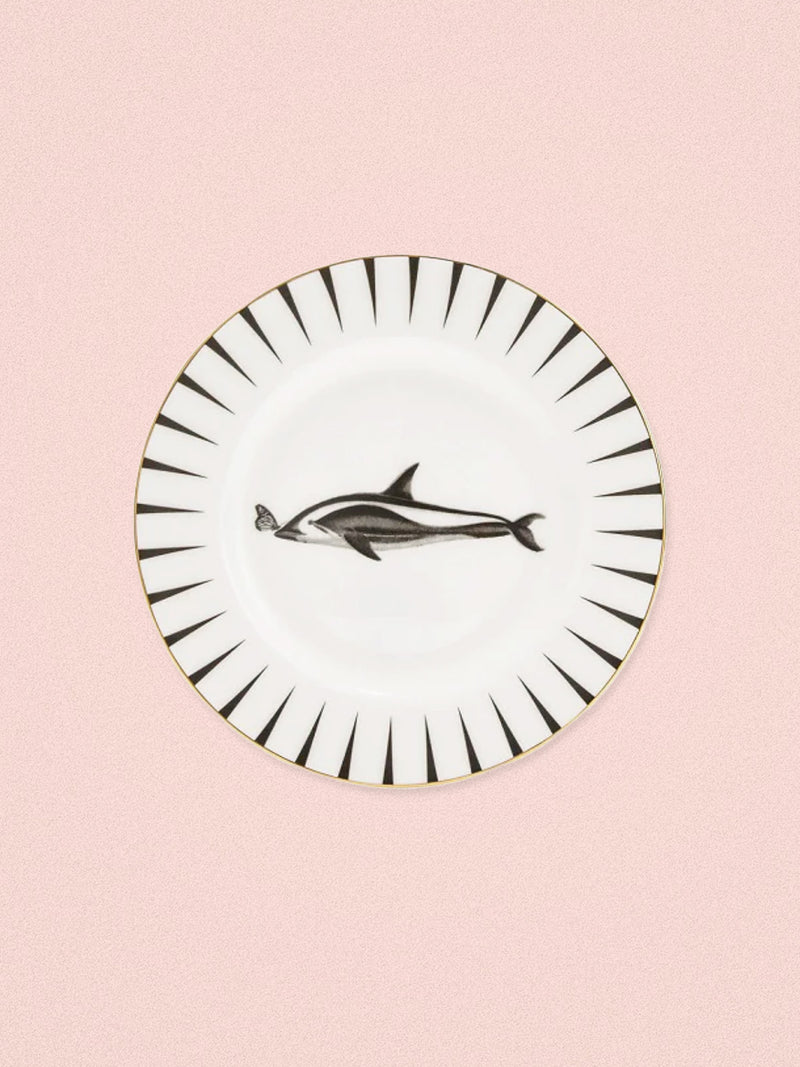 Yvonne Ellen Orca Whale - Tea Plate 16cm
