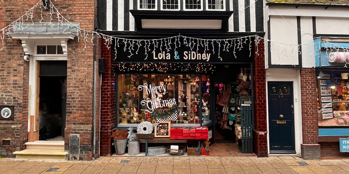 Lola & SiDney Christmas Window 2022