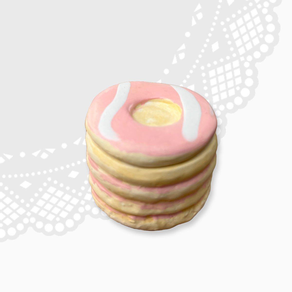 Biscuit Shaped Jewellery & Trinket Boxes