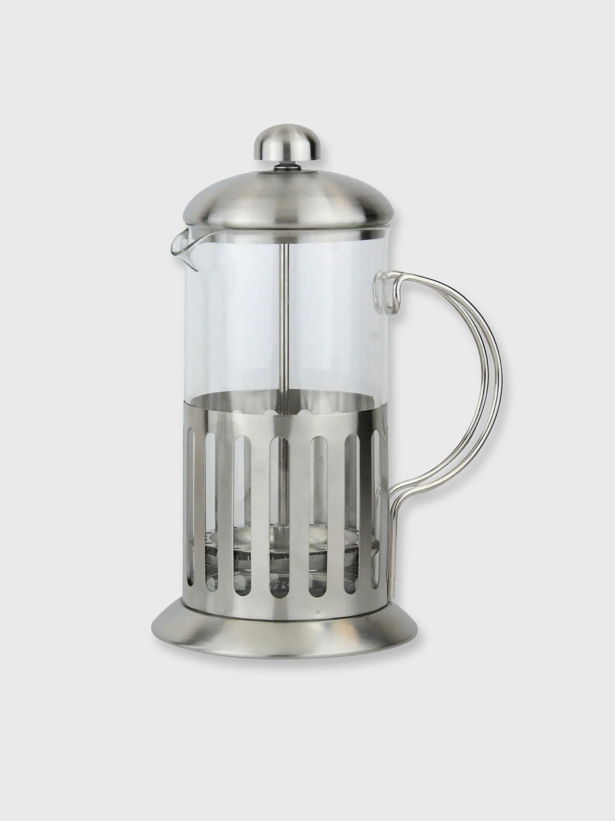 4 Cup Cafetière / Coffee Plunger - Stainless Steel & Glass