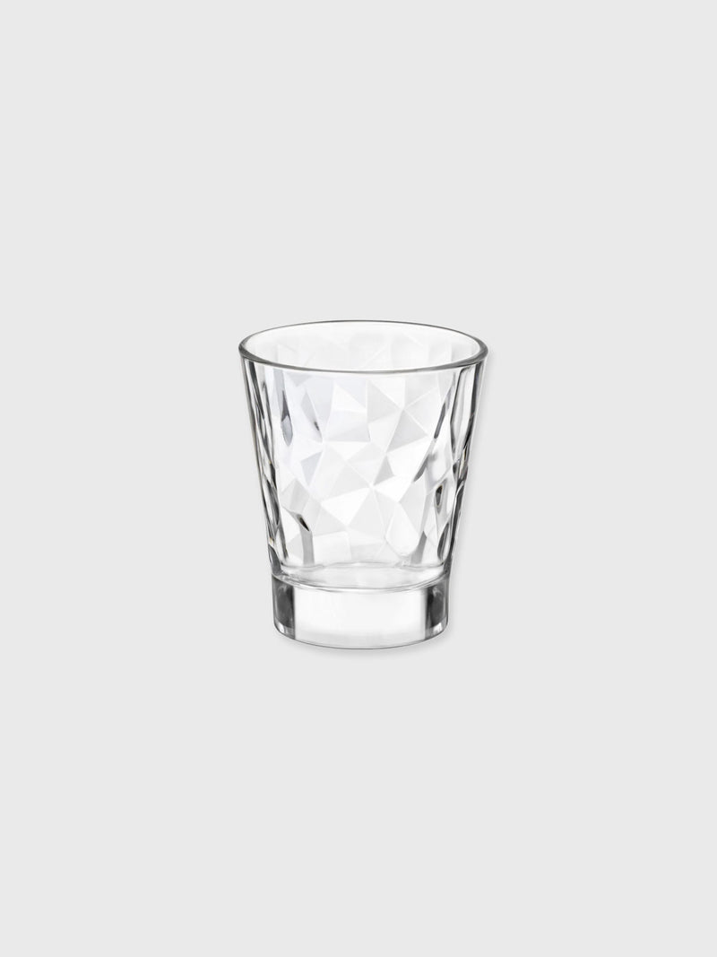 Italian Glassware - Diamond Shot Glass 80ml