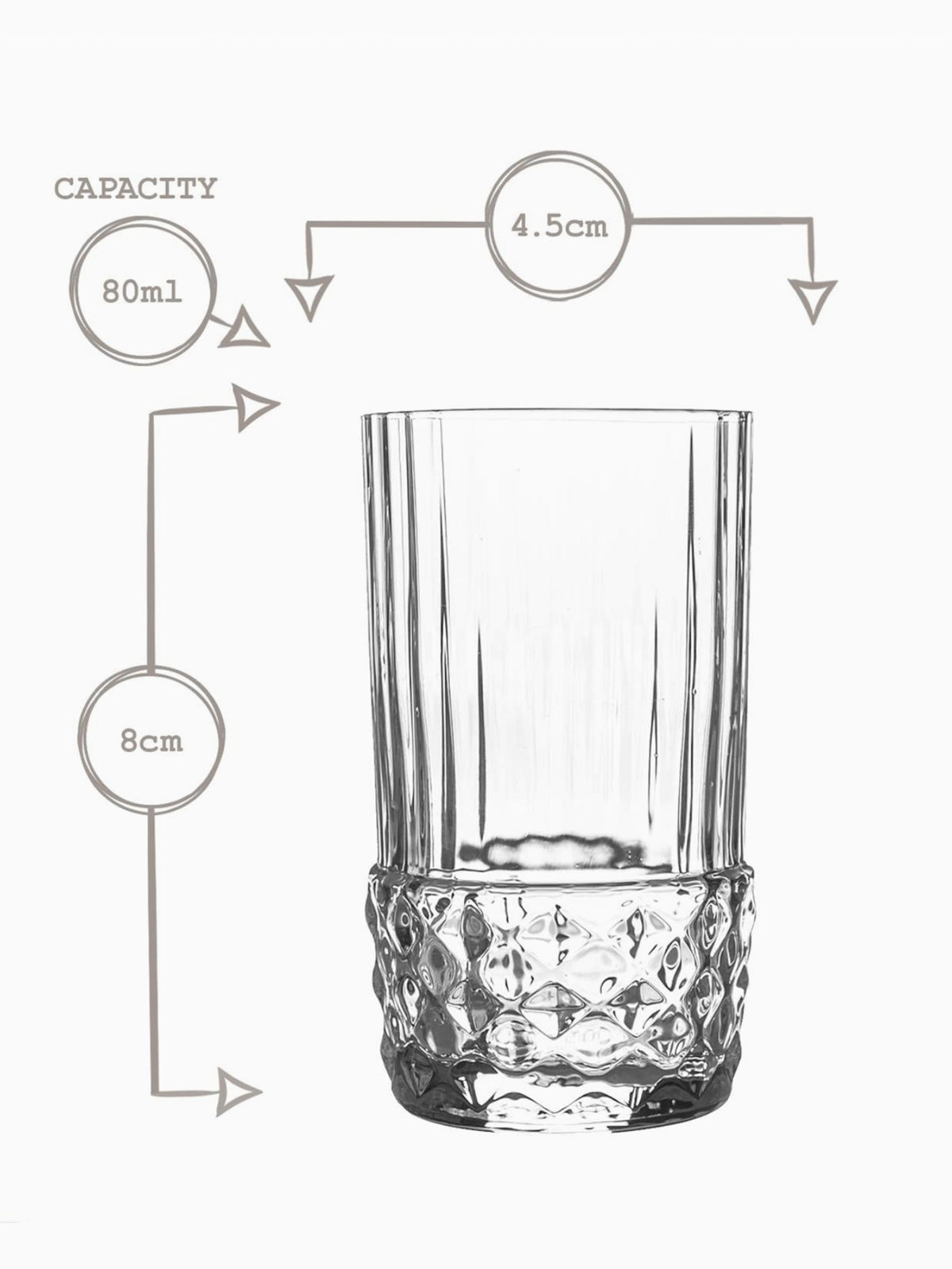 Italian Glassware - Shot Glass