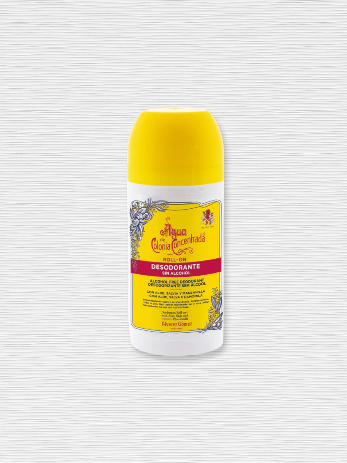 Alvarez Gómez Agua de Colonia Spanish Lemon Roll on Deodorant - 75ml