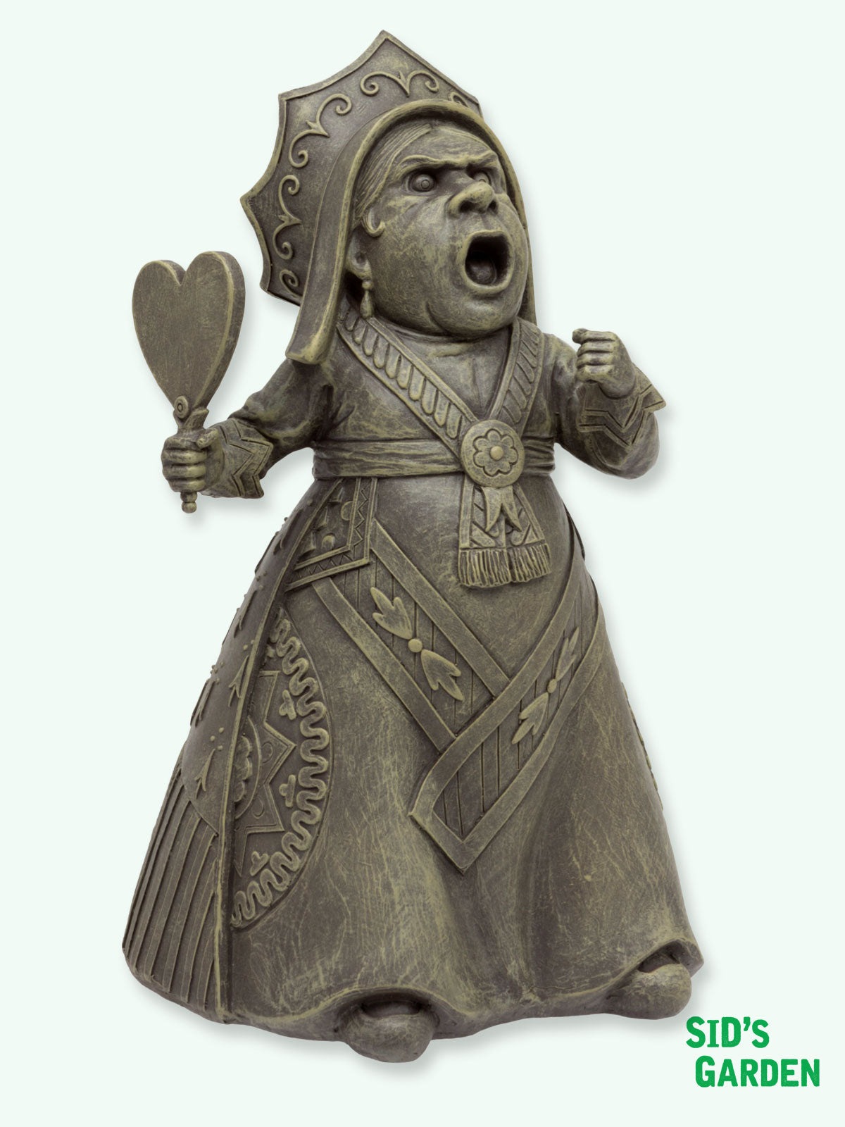 Alice Themed Garden Statue - Queen of Hearts