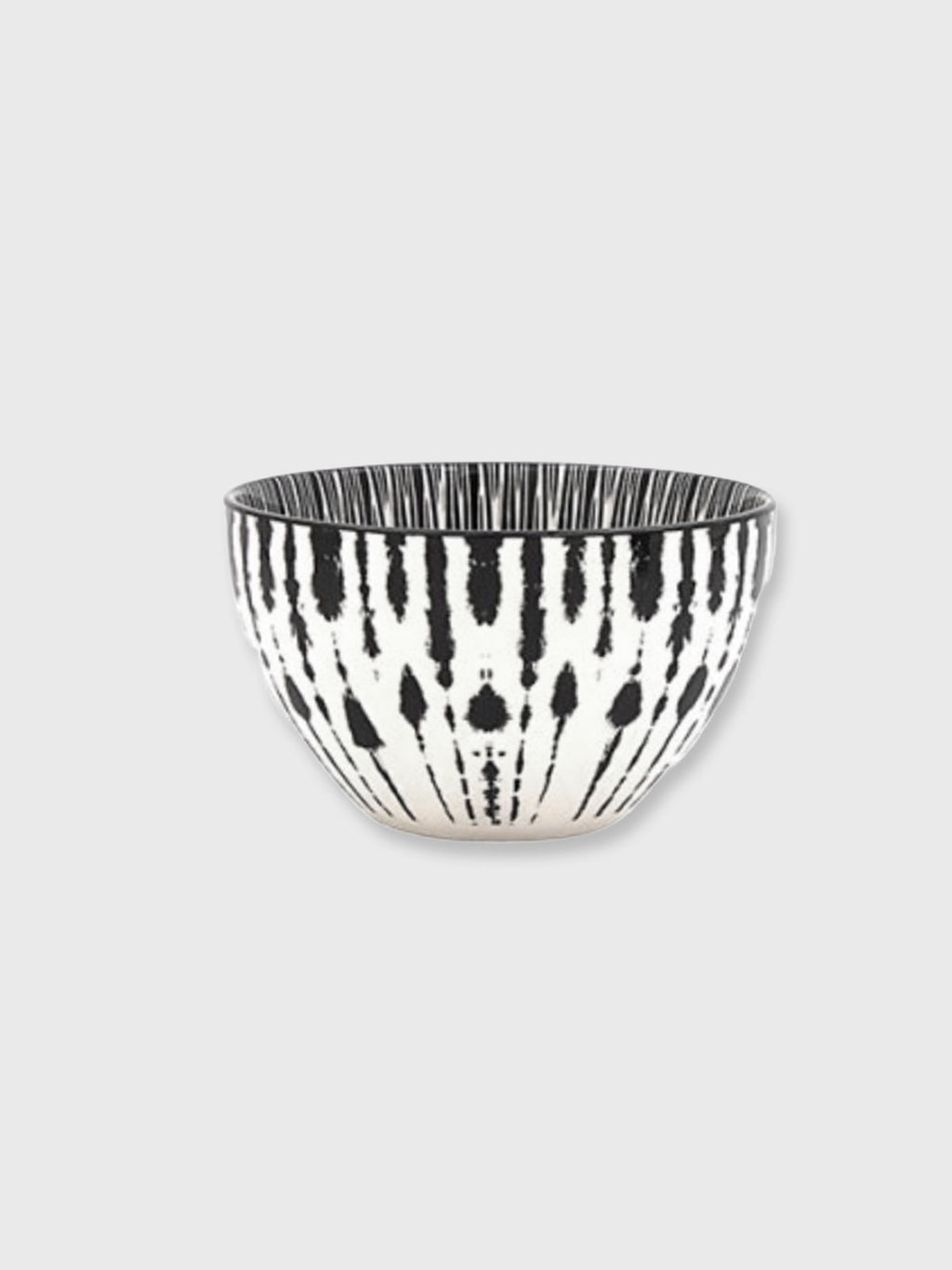 Ceramic Amari Bowl 12cm - Black & White