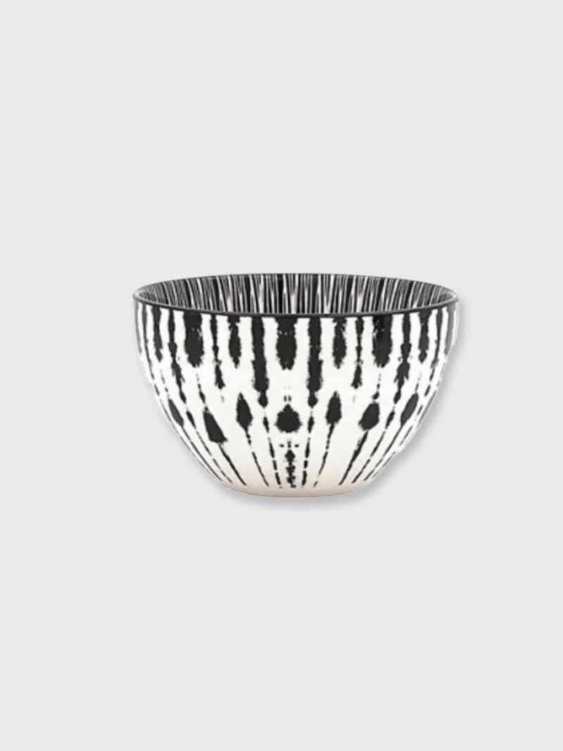 Ceramic Amari Bowl 12cm - Black & White