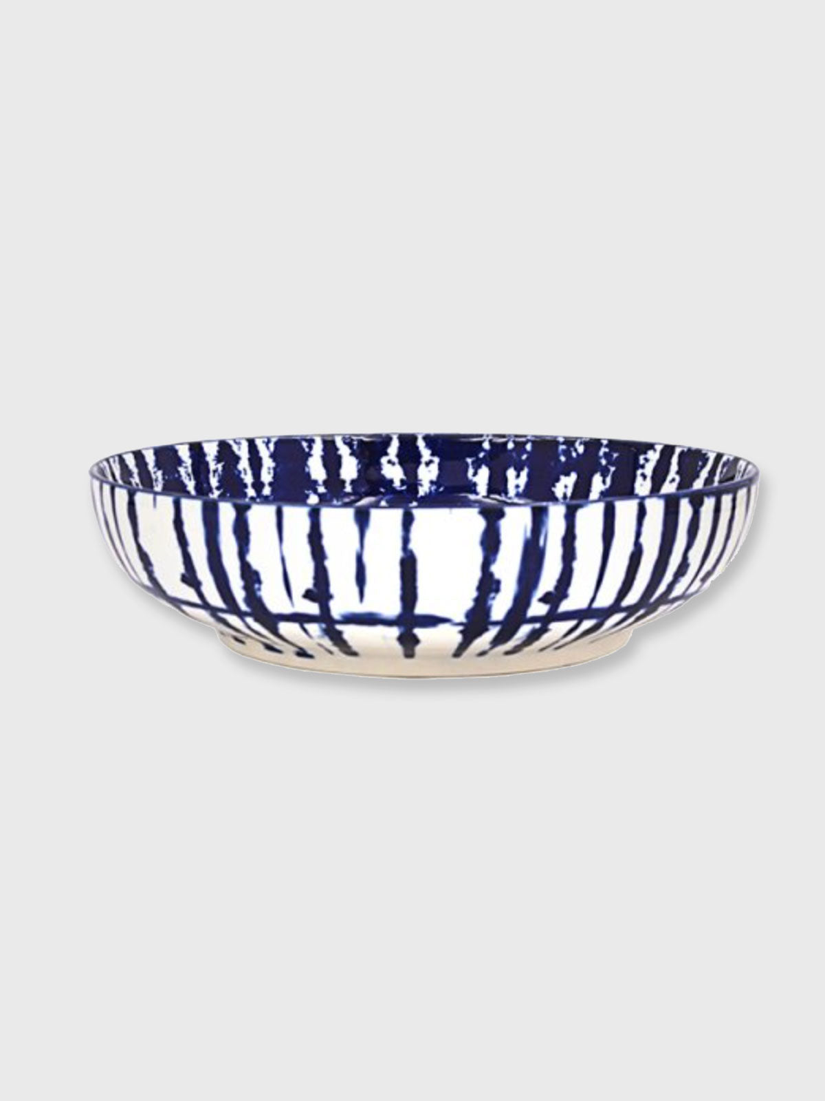 Ceramic Amari Bowl 22cm - Blue & White