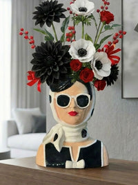 Audrey Lady Bust Vase - 25cm