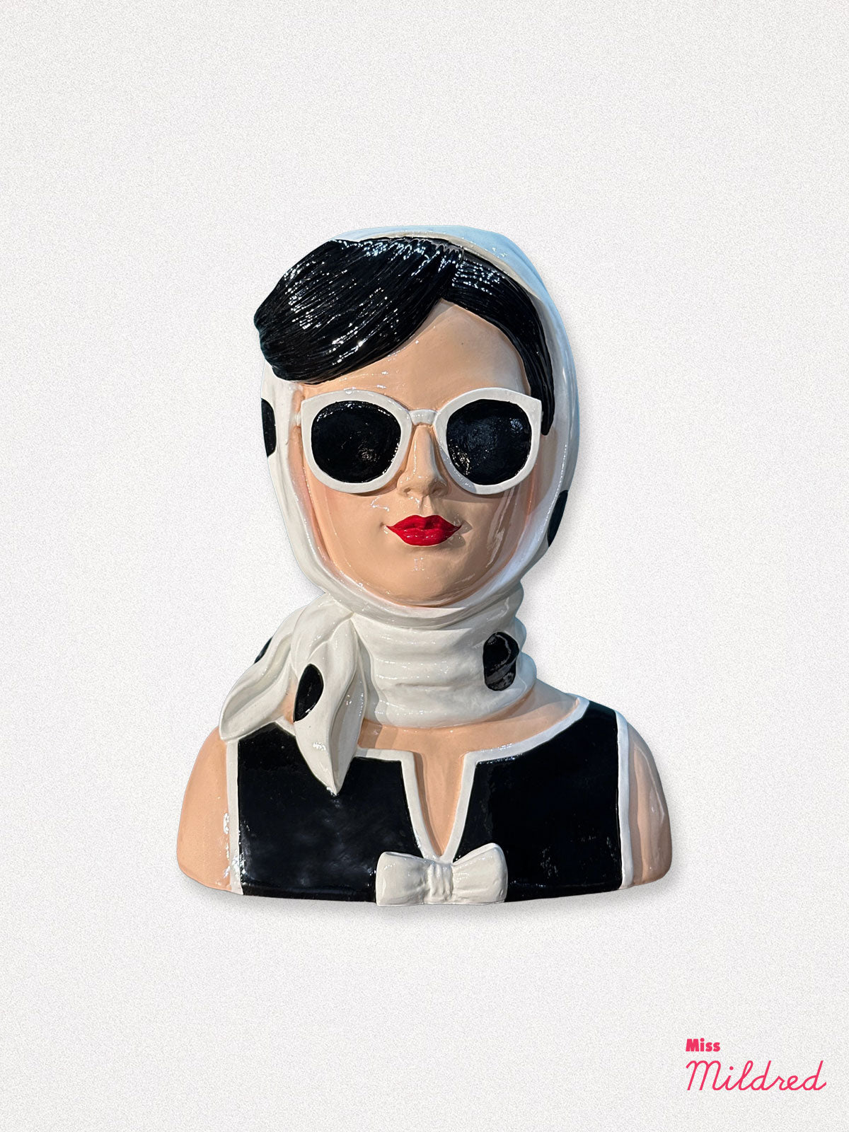 Audrey Lady Bust Vase - 25cm