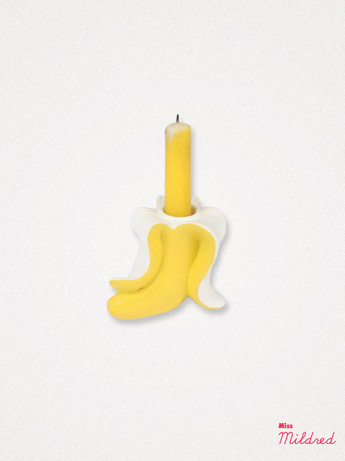 Banana Peel Candle Holder