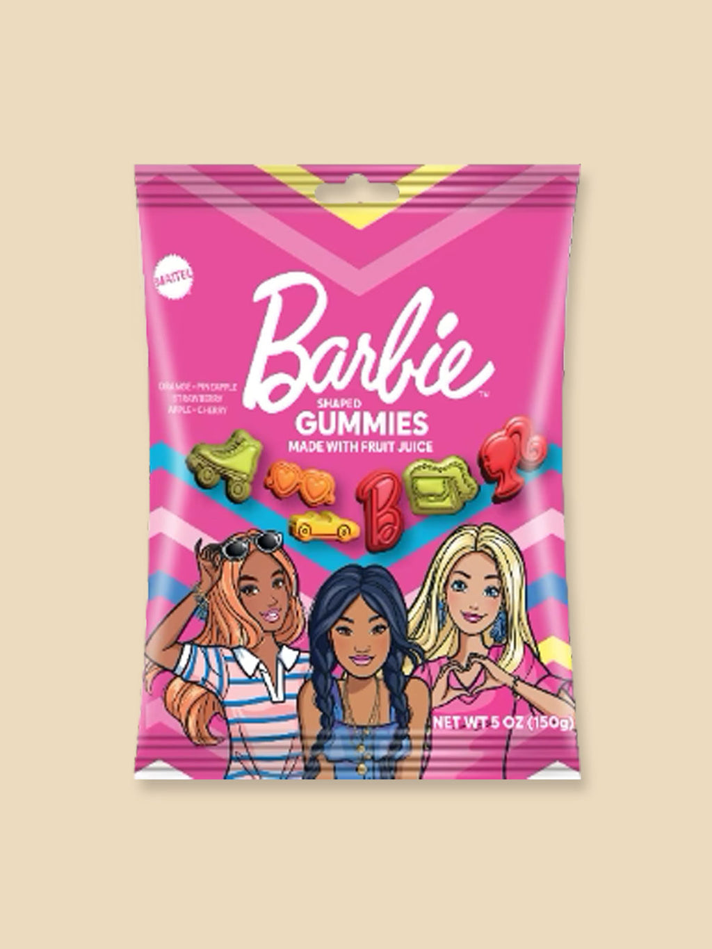 Barbie Shaped Gummy Sweets - 150g