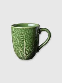Green Cabbage Leaf Cup / Mug
