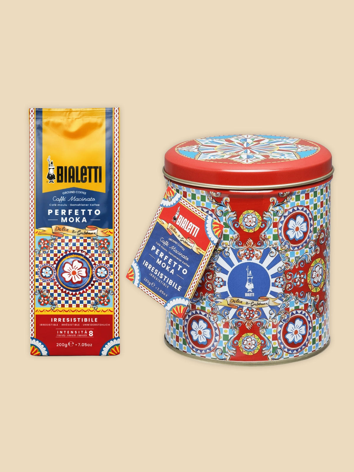 Bialetti X Dolce&Gabbana Irresistible Moka Ground Coffee 200g