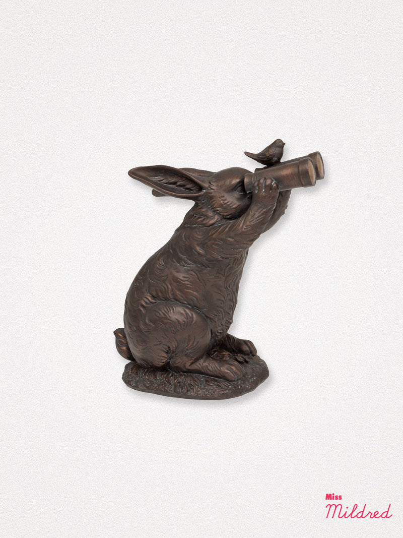 Binocular Bunny Rabbit Ornament