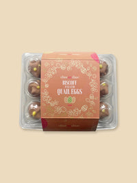 Biscoff Filled Chocolate Shaped Quails Eggs - 120g