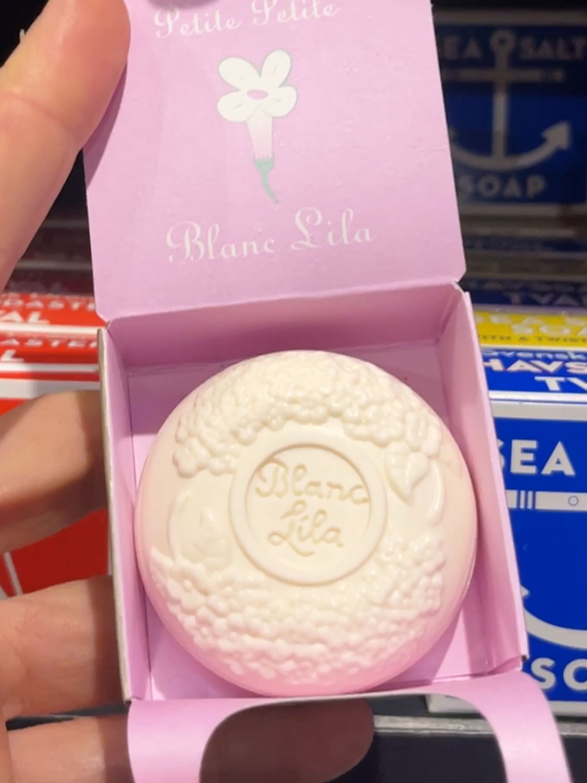 Blanc Lila Petite Petite Savon Soap Bar 77g