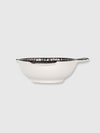 Fish Shaped Ceramic Bowl - Tuscan Print
