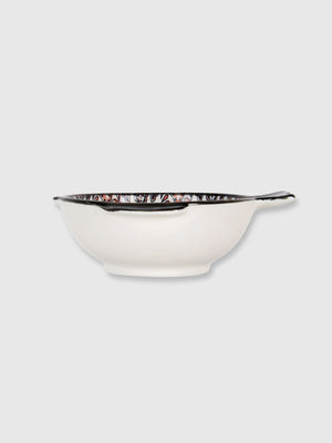 Fish Shaped Ceramic Bowl - Tuscan Print