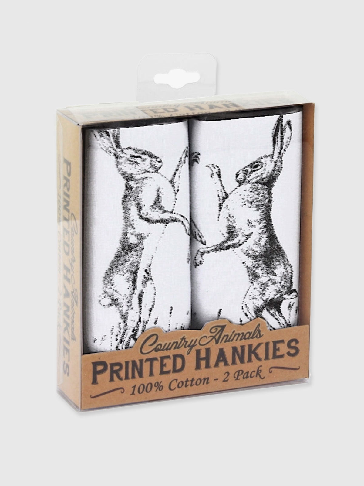 Cotton Handkerchiefs - Boxing Hares