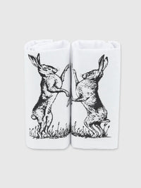 Cotton Handkerchiefs - Boxing Hares