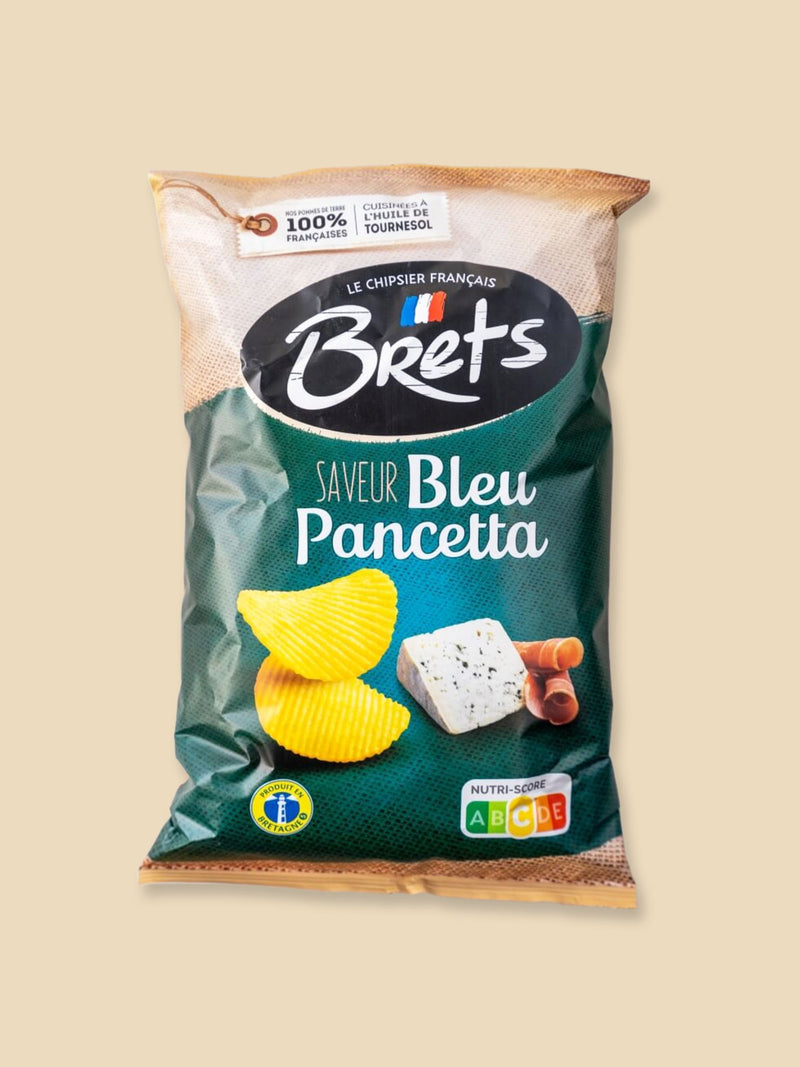 Brets French Crisp Blue Cheese & Pancetta - 125g