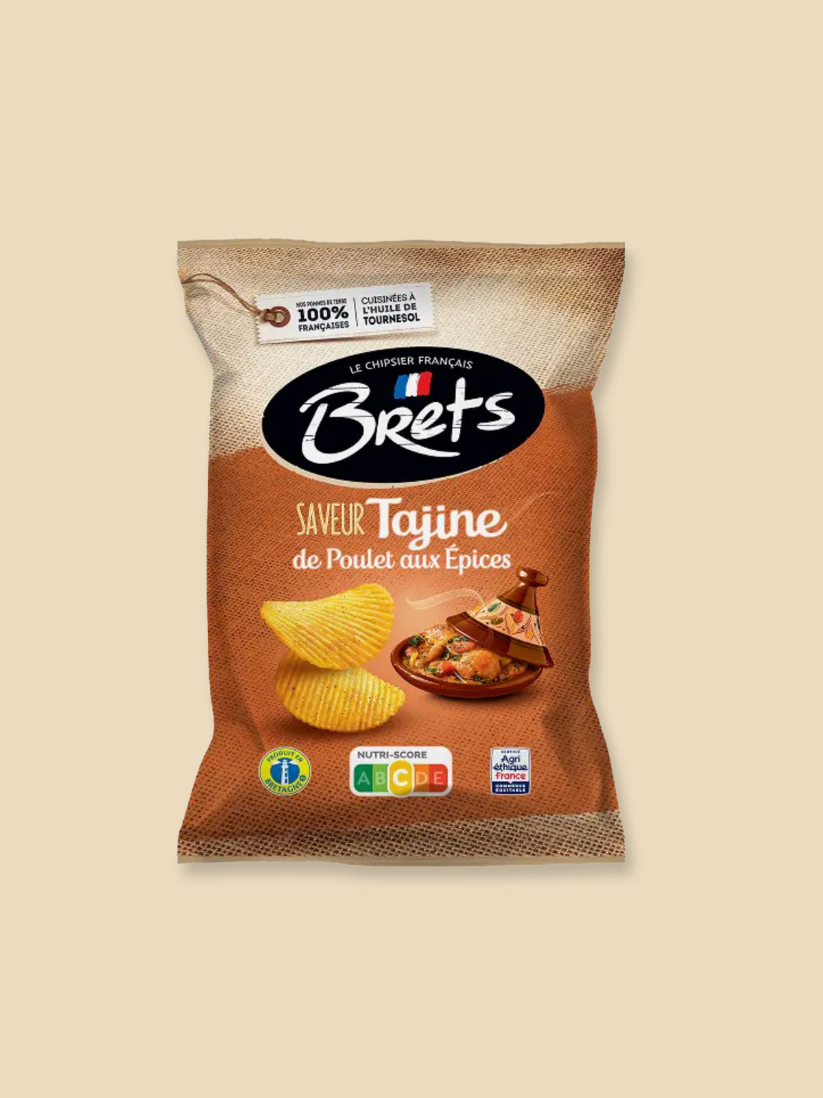 Brets French Crisp Spiced Chicken Tagine - 125g