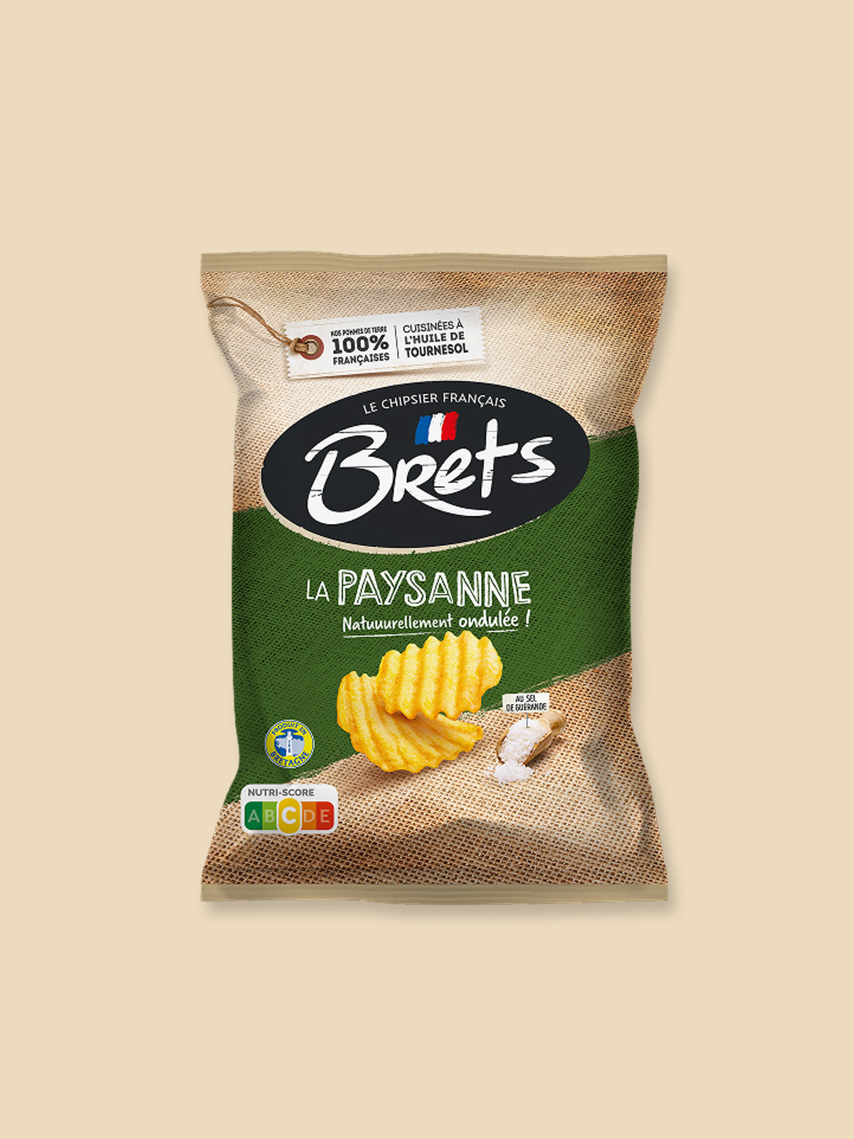 Brets French Crisp Thick Ridge Cut 'La Paysanne' - 125g