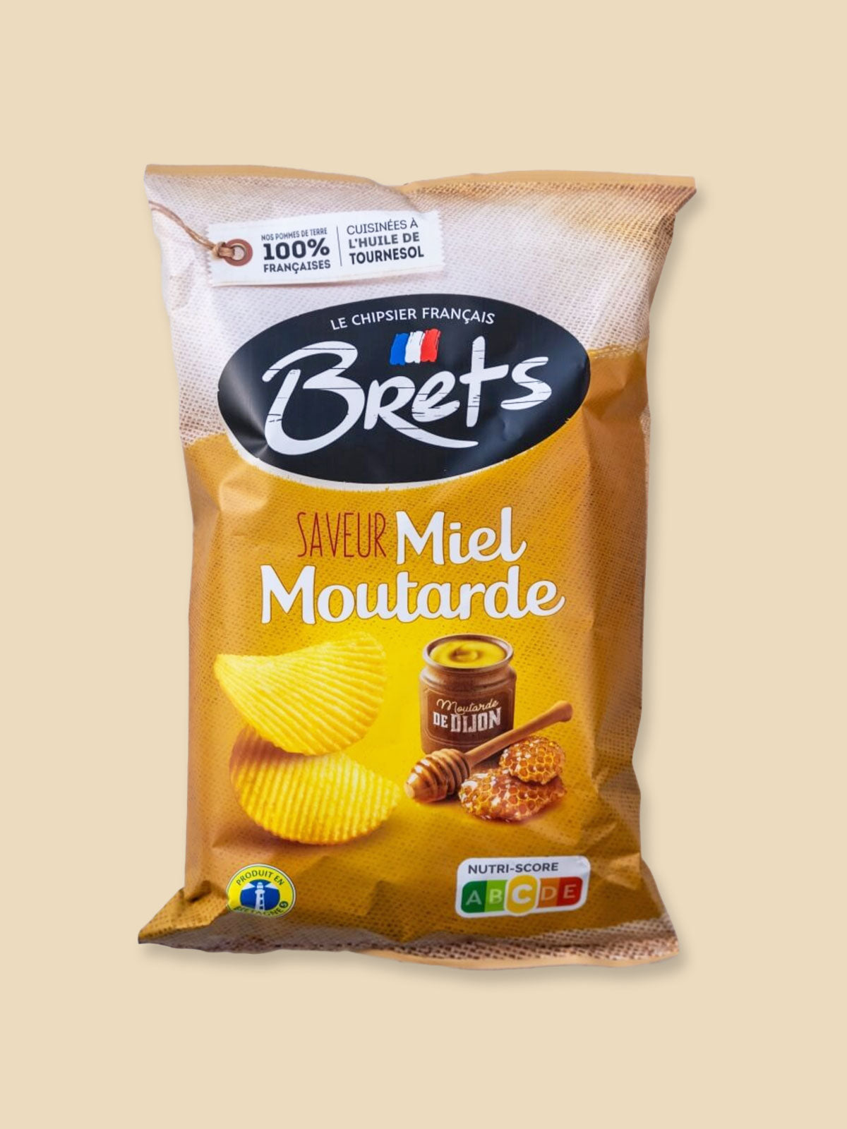 Brets French Crisp Honey and Dijon Mustard - 125g