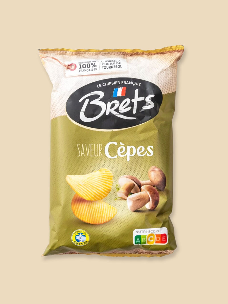 Brets French Crisp Porcini Mushroom - 125g