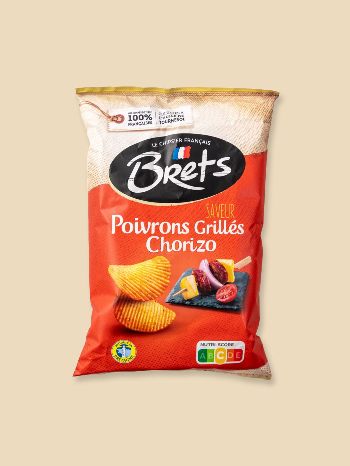 Brets French Crisp Pepper & Chorizo - 125g