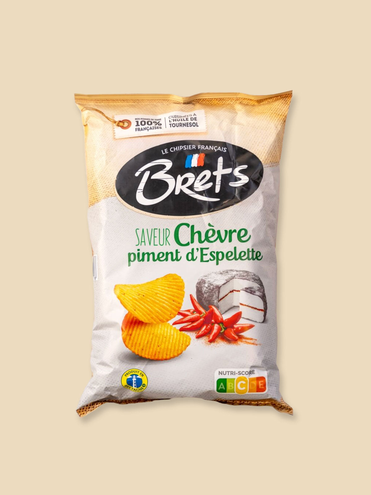 Brets French Crisp Goats Cheese & Chilli - 125g