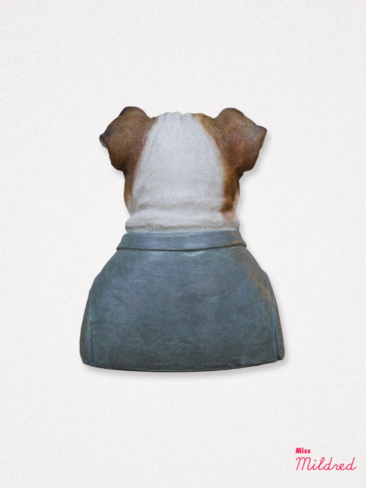 Bulldog Bust Statue - 19cm