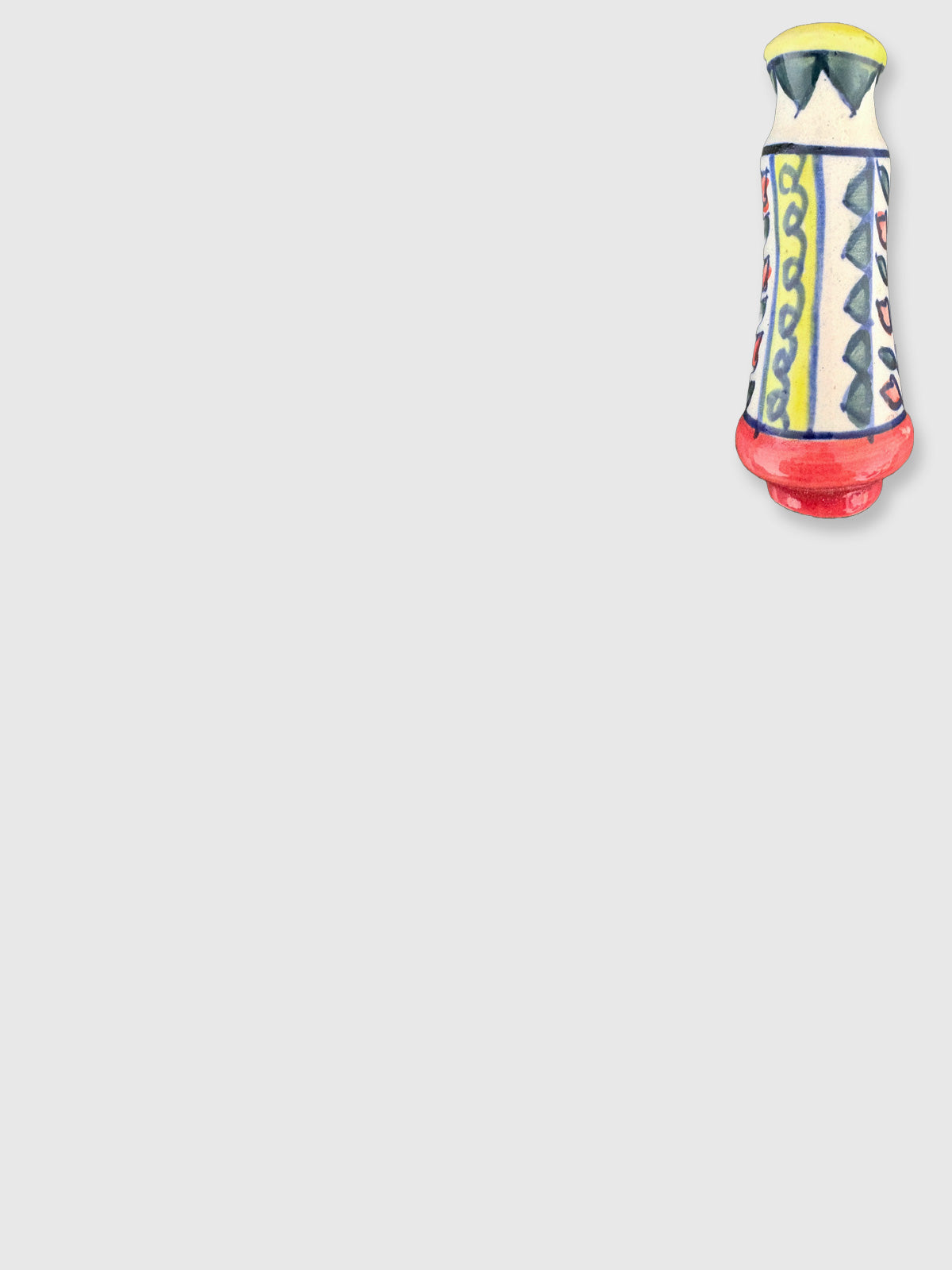 Ceramic Bathroom Light Pull - Colourful Mexican