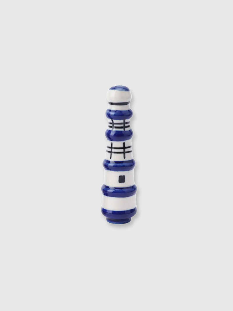 Ceramic Bathroom Lighthouse Light Pull