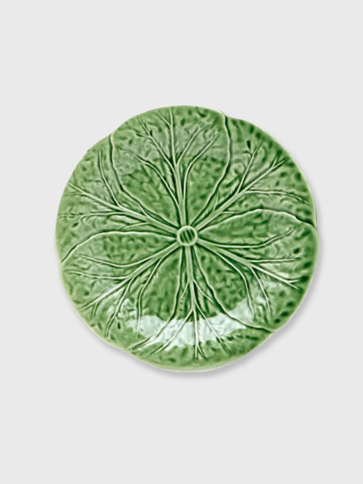 Cabbage Design Side Plate - Green