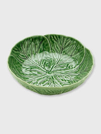 Cabbage Shaped Large Bowl - Green