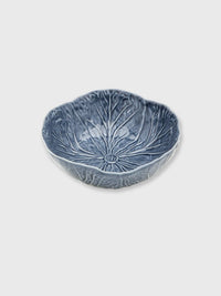 Cabbage Shaped Medium Bowl - Delfts Blue