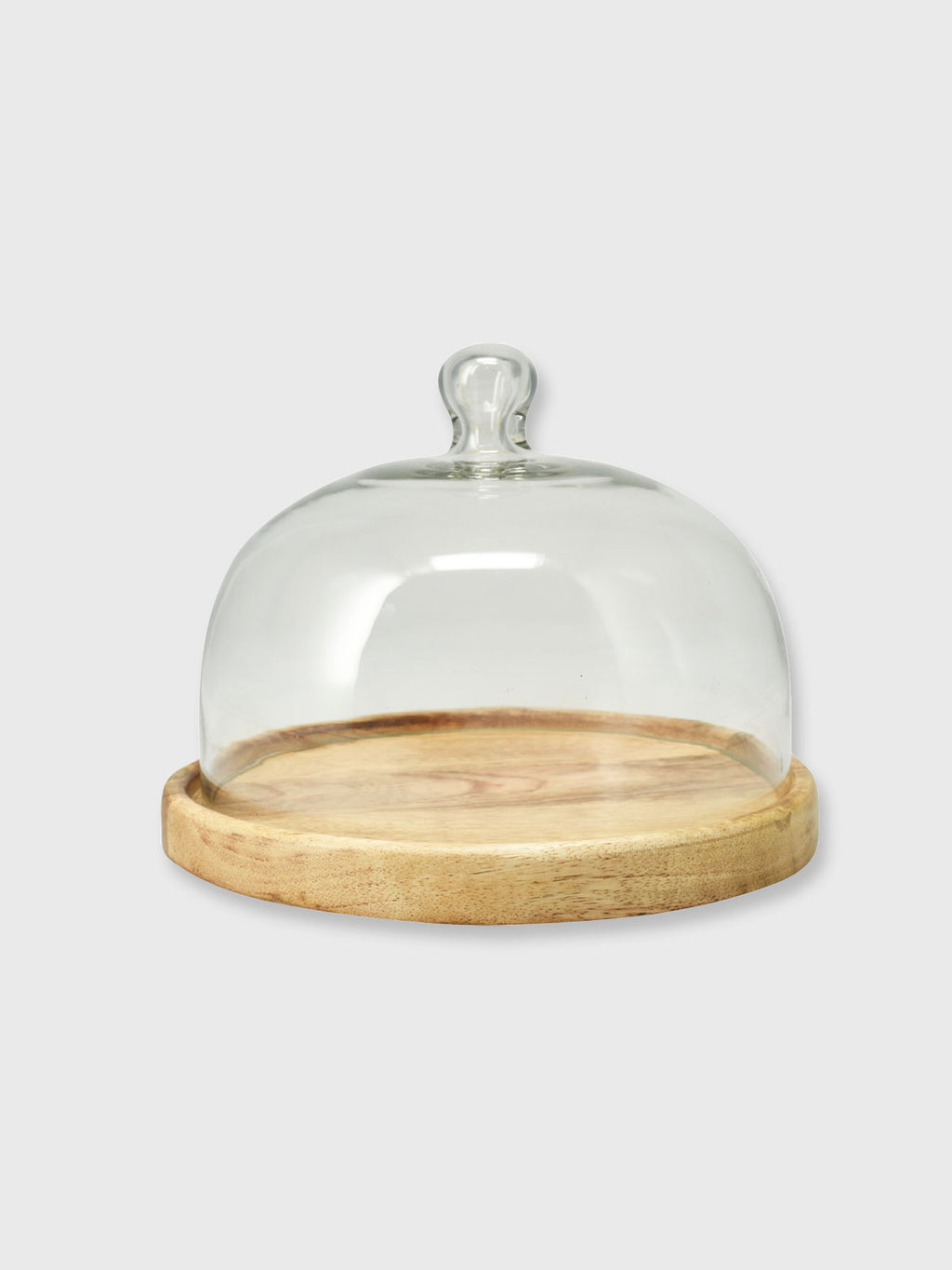 Cake Dish With Glass Dome 20cm