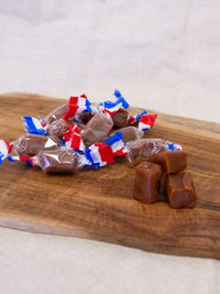 Camembert-Style Box of French Caramels - 50g
