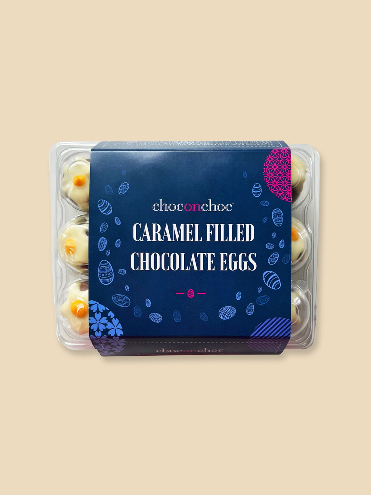 Caramel Filled Chocolate Shaped Quails Eggs - 120g