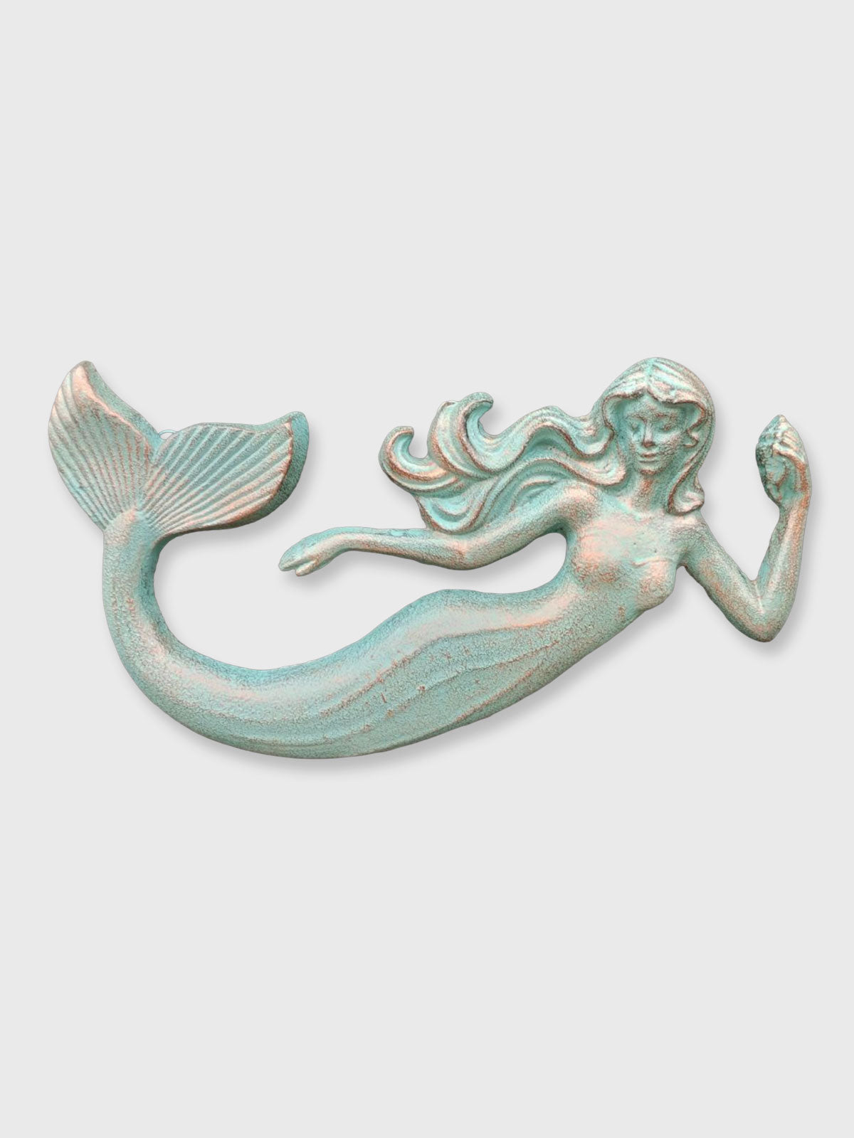 Mermaid Figure - Cast Iron Wall Decoration
