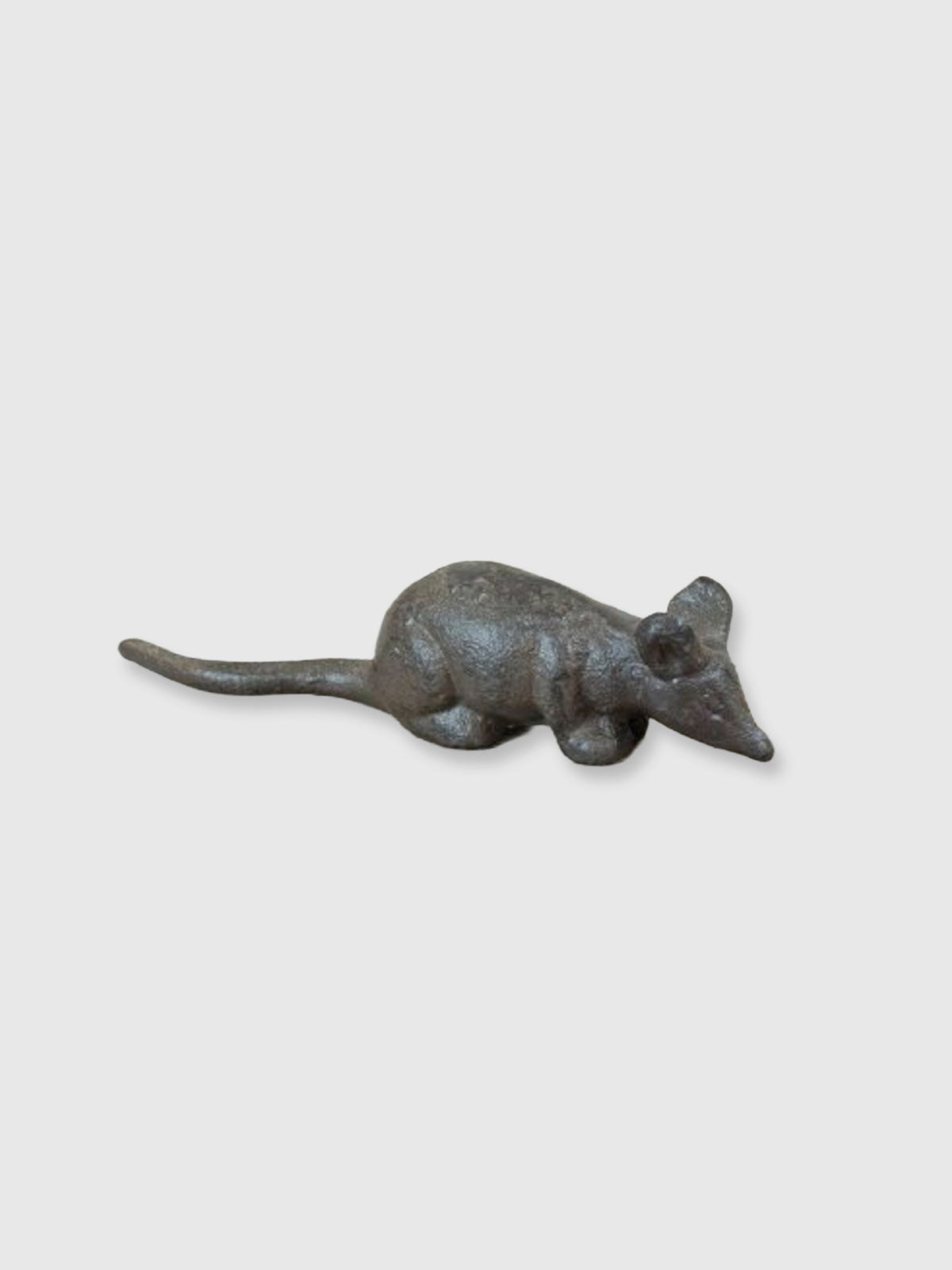Small Cast Iron Mouse Figure
